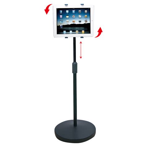 floor standing tablet holders.